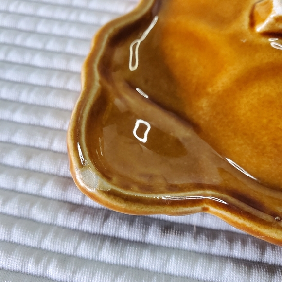 Turtle Dish Vintage 7.5"x5" Ceramic Painted Trinket Candy MCM Anthropomorphic - Picture 10 of 10